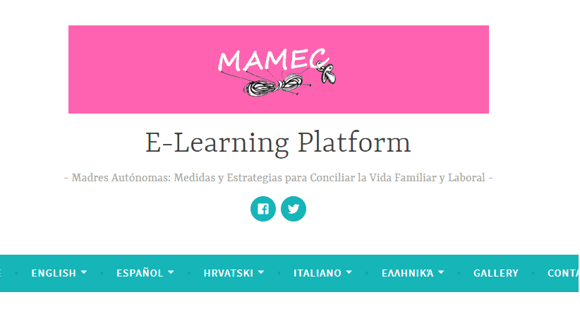 We have already launched our MAMEC e-learning platform!