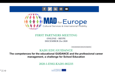 EDU.GUIDANCE, a new KA2 coordinated by Mad for Europe